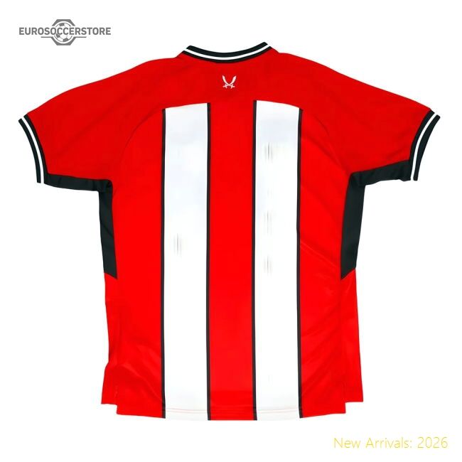 Authentic 2023-2024 Sheffield United Home Shirt - Premium Quality