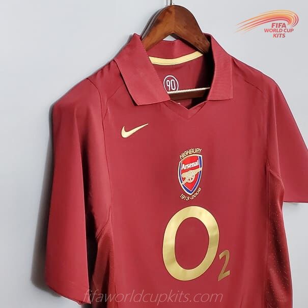 Arsenal 05-06 Home Football Kit