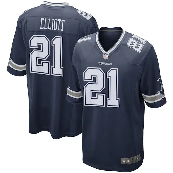 Performance Dallas Cowboys Game Jersey - Premium Navy NFL Fan Jerse...