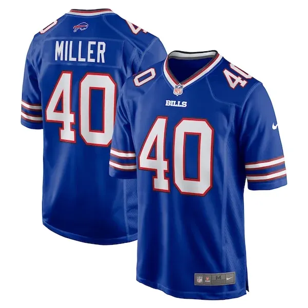 None Game NFL Jersey - Royal | Performance Football Apparel | NFL Foot