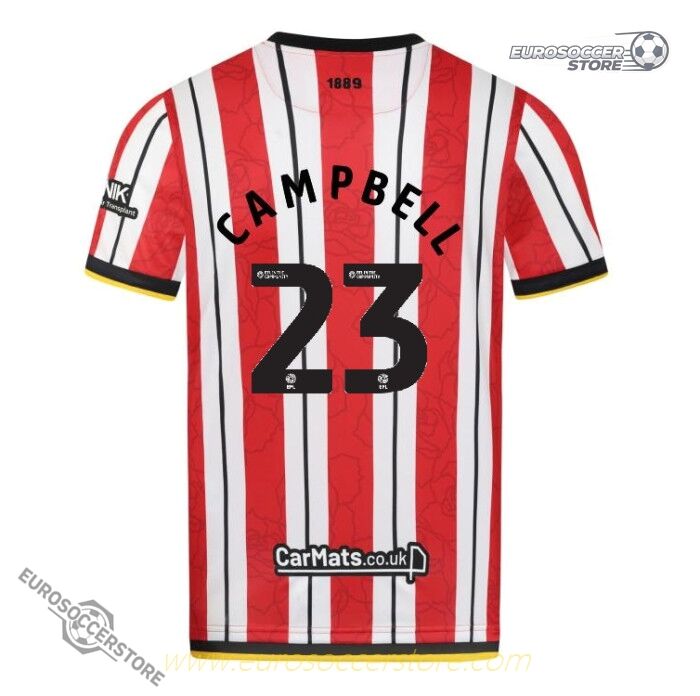 Sheffield United 24-25 Home Jersey CAMPBELL #23