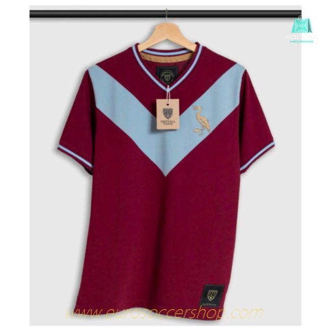 Burnley The Claret Home Retro Football Shirt