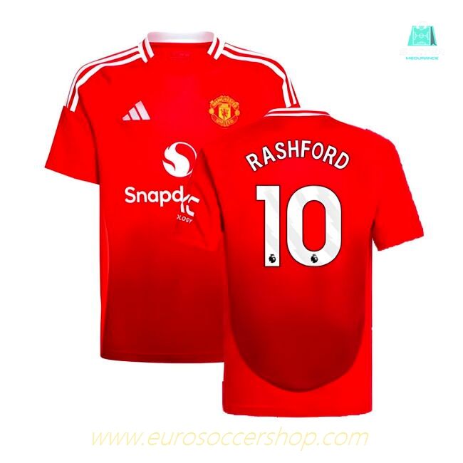 2024-2025 Man Utd Home Shirt (Kids) (Rashford 10)