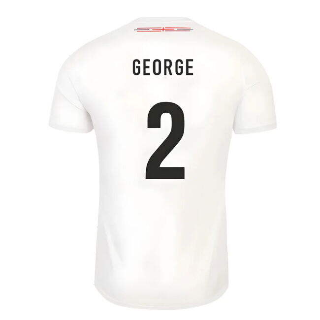 England Soccer Team Replica Jersey - Adults Version (George 2)