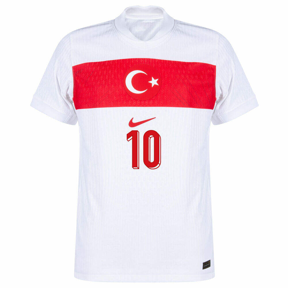 Türkiye Home Team Jersey 2024-25 Edition Calhanoglu
