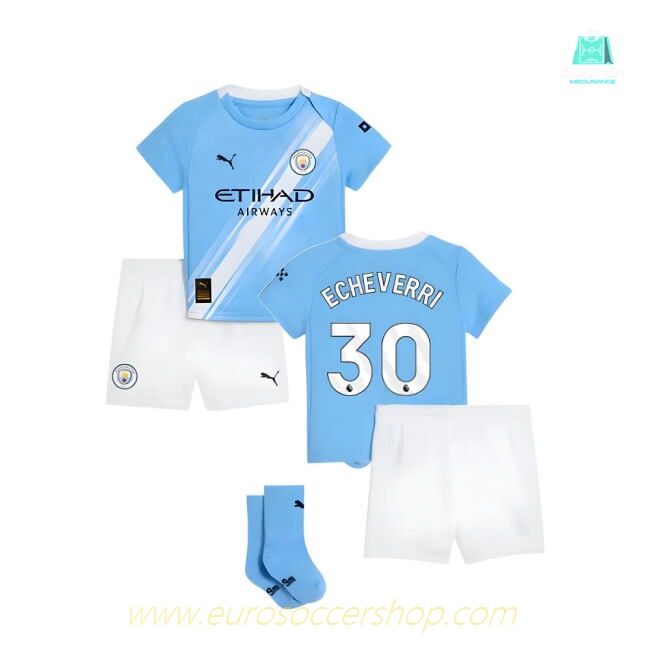 2025-2026 Man City Home Baby Kit (Echeverri 30)
