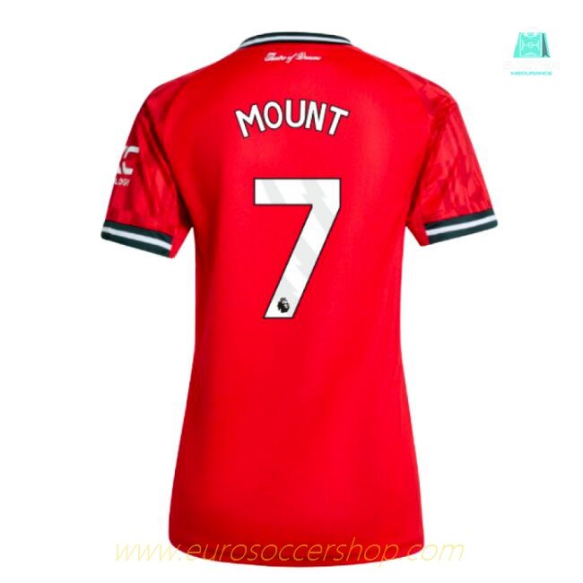 2025-2026 Man Utd Home Shirt (Womens) (Mount 7)