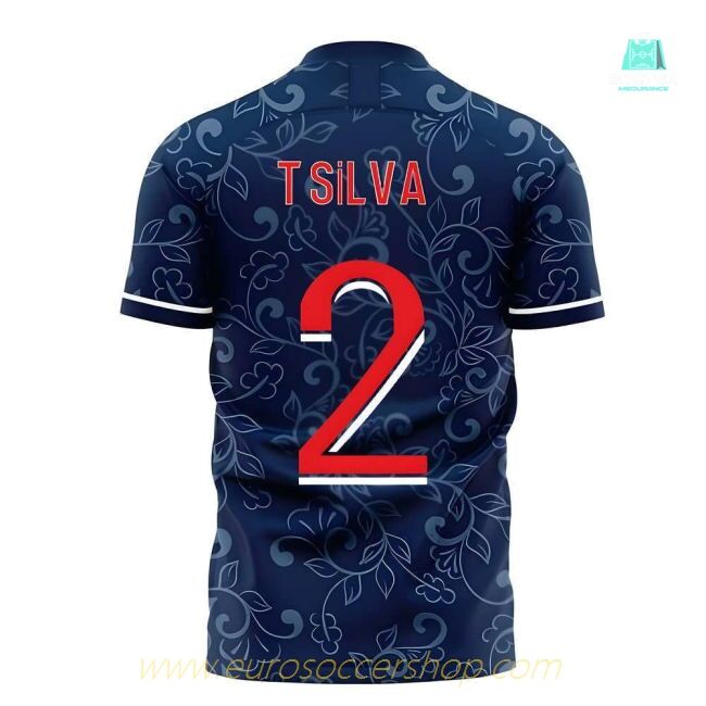Paris 2025-2026 Home Concept Football Kit (Libero) (T.SILVA 2)
