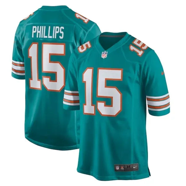 None Game Football Jersey - Aqua M | authentic jersey | NFL Football
