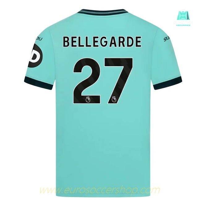 2025-2026 Wolves Away Shirt (Kids) (Bellegarde 27)
