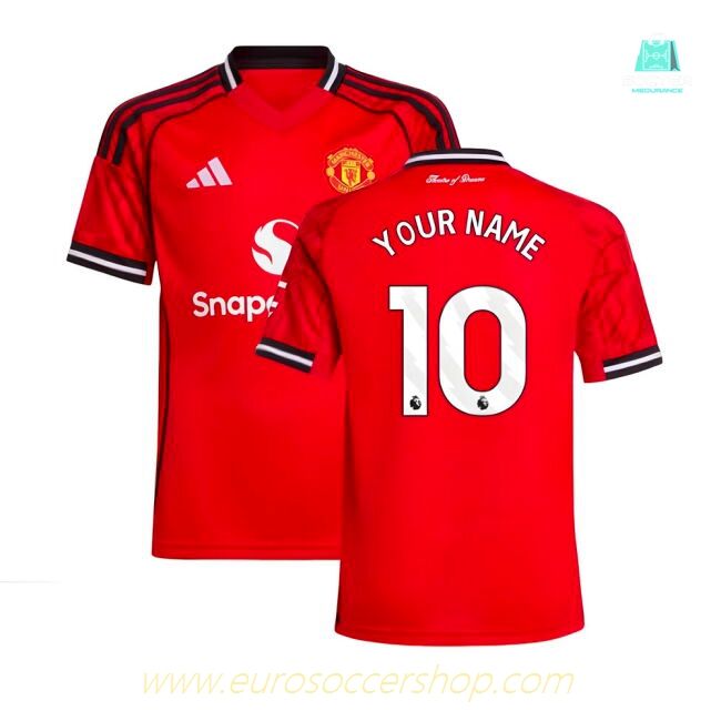 2025-2026 Man Utd Home Shirt (Kids) (Your Name)