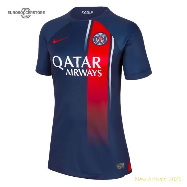 Supporter Official 2023-2024 Psg Home Shirt (Ladies)
