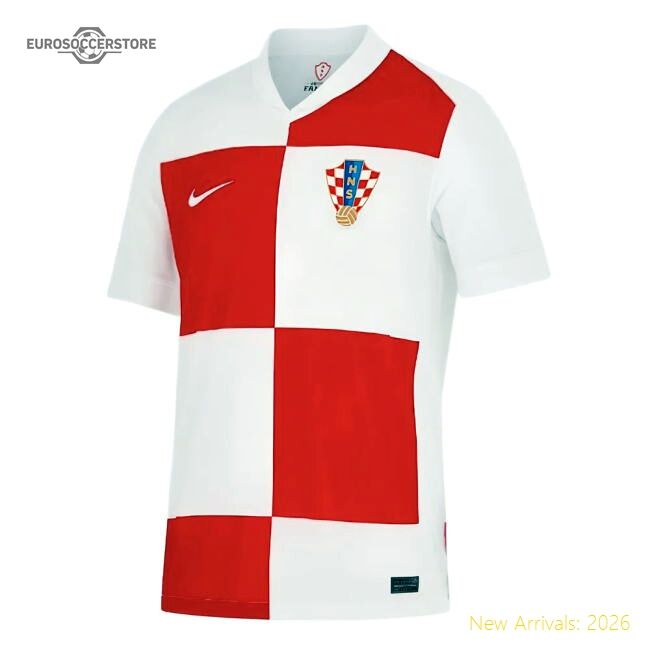 Croatia 2024-2025 Authentic Home Jersey (cro) Ventilation