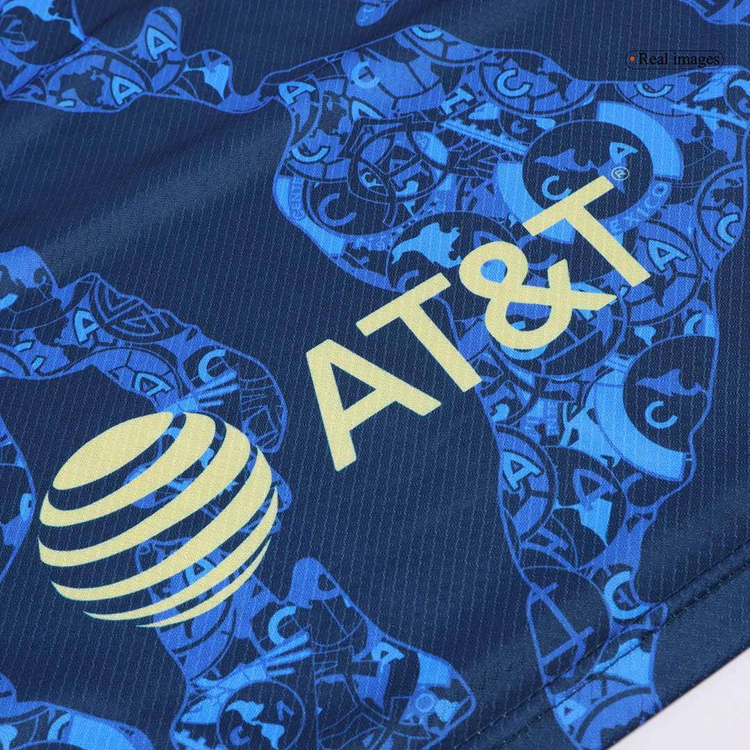 Kid's Club America Away Soccer Jersey Kit(Jersey+Shorts) 2024/25Authen