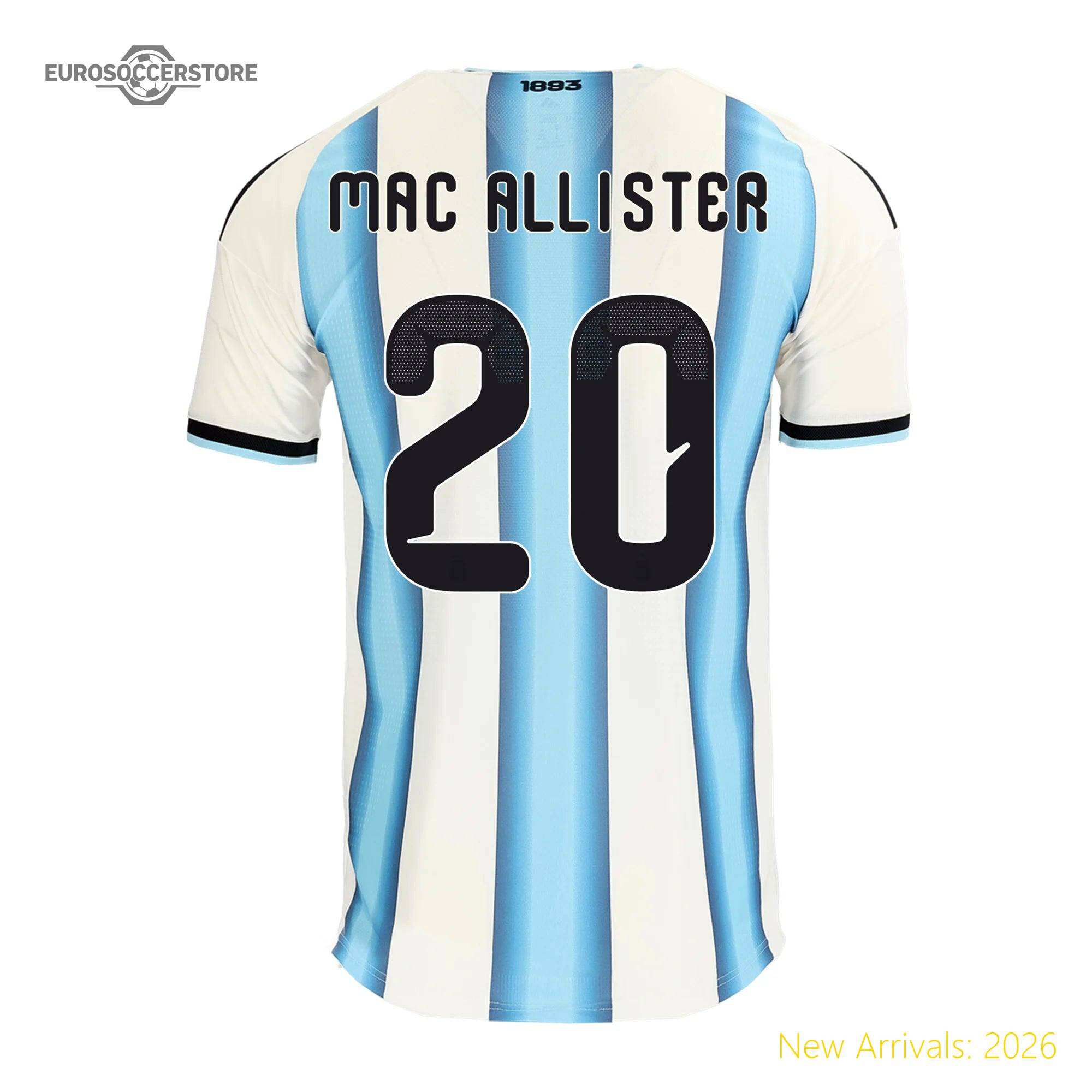 Officially Approved Men Arg Team Elite Home Jersey 2026