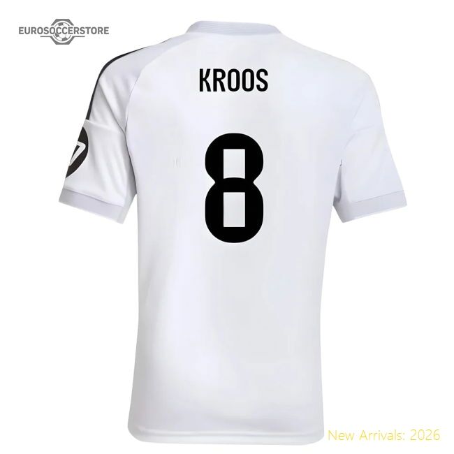 2025-2026 Real Madrid Home Top-tier Jersey Kroos Performance Fabric