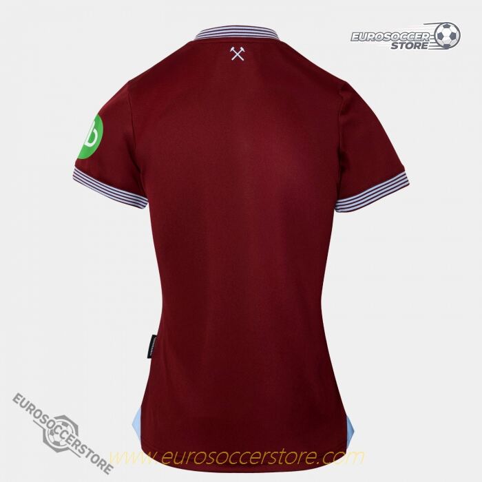 West Ham United Home Women's Jersey for the 25-26 Season