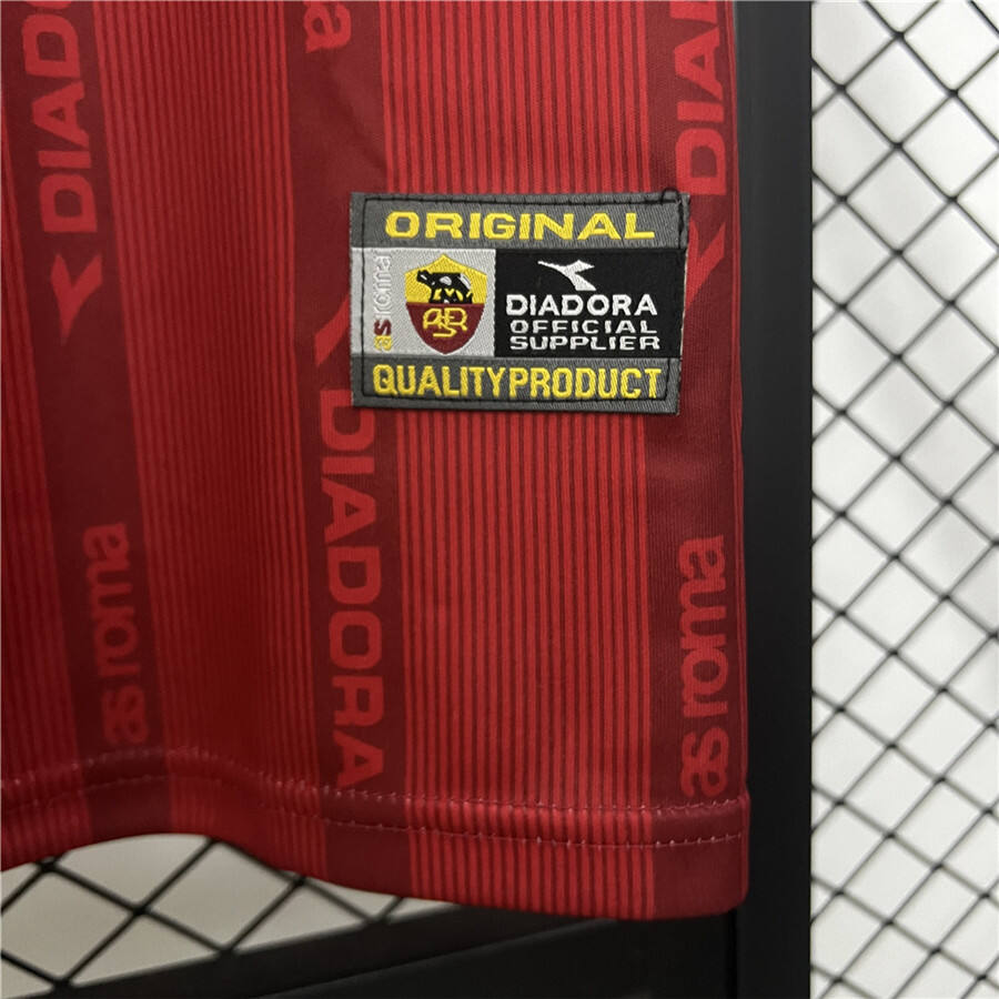 AS Roma Home Retro Shirt 199900 - Official Replica 10536