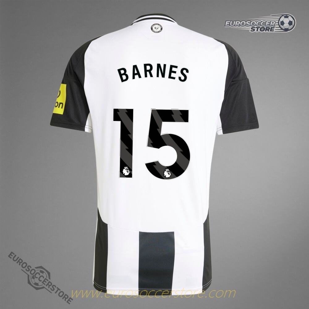 Newcastle United BARNES 15 2025 Carabao Cup Final Jersey (with Final Detail and Patch)
