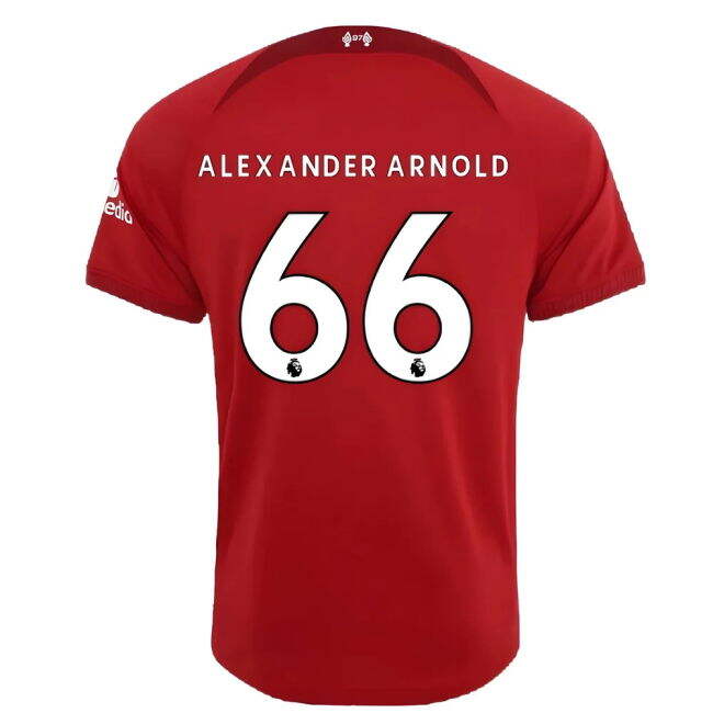 Liverpool Home Football Jersey 2022-20 - ALEXANDER ARNOLD #66 L M S