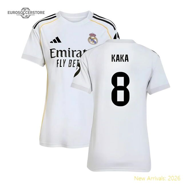 Elite 2025-2026 Real Madrid Home Kit (womens) (kaka 8) - Unique Style