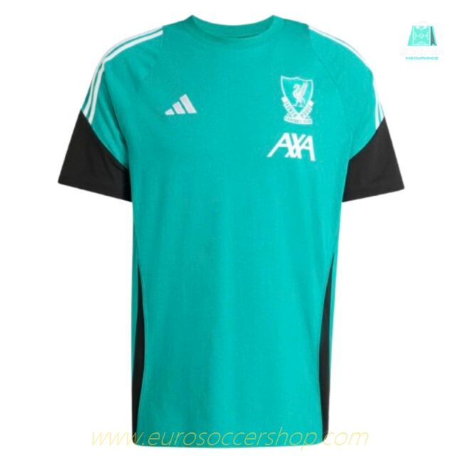 2025-2026 Liverpool EU Training Tee (Green) (Your Name)