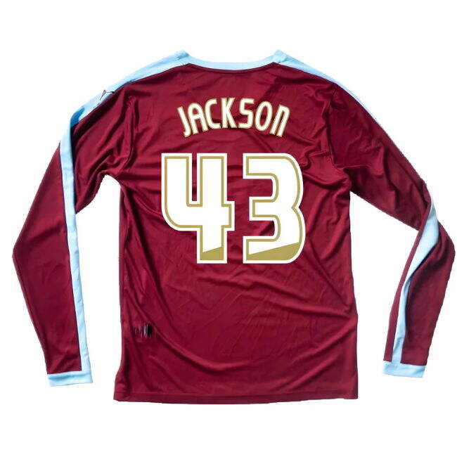 Jackson 43 Heritage 2015-2016 Burnley Home Retro Jersey (Excellent)