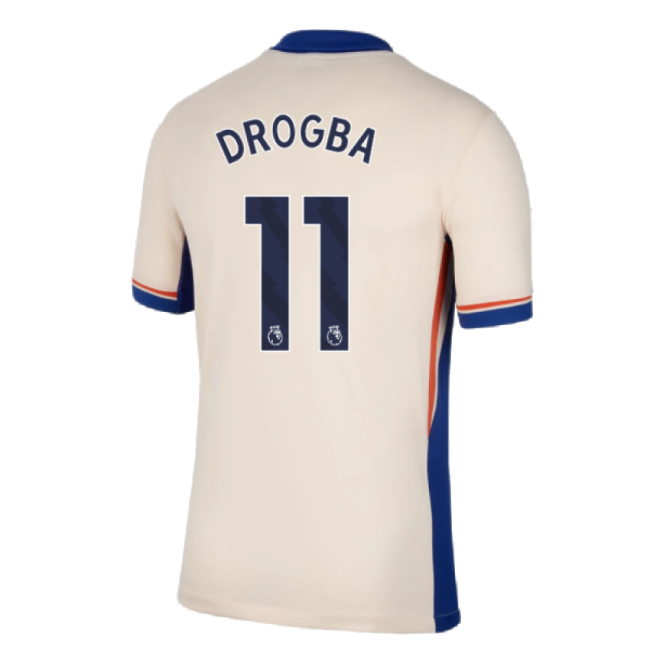Adult 2024-2025 Chelsea Away Shirt (Drogba 11)