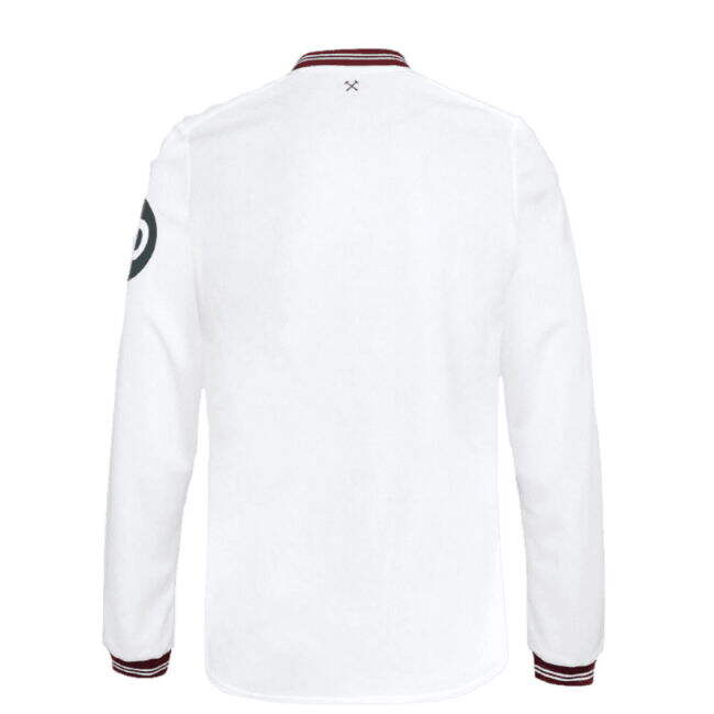 2023-2024 West Ham Long Sleeve Away Shirt (Kids)