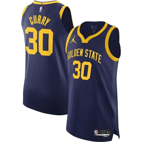 Stephen Curry GSW Authentic Jersey - vintage Basketball - Statement