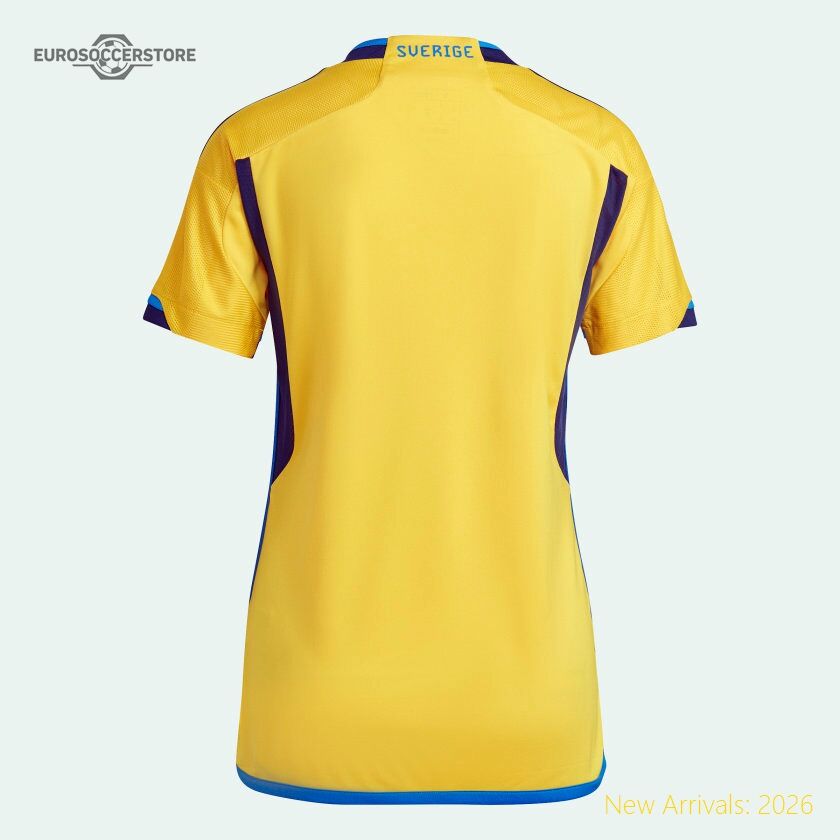 Officially Licensed Women Swe Team Home Durable Jersey 2022