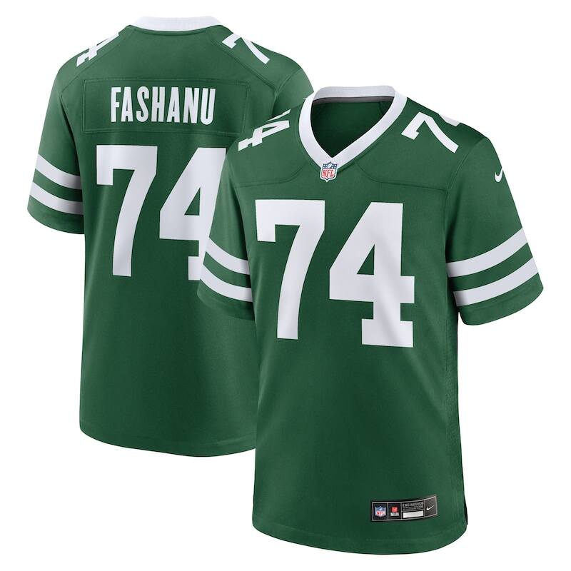 None Olu Fashanu New York Jets Budget-Friendly Replica Jersey