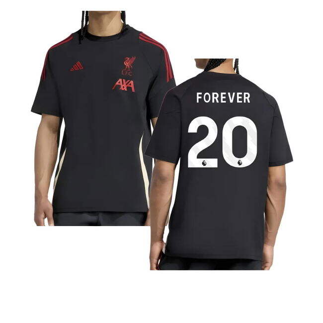 Official 2025-2026 Liverpool Popular - Authentic Jersey Black Adu#200