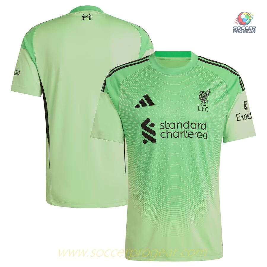 Liverpool Home Soccer Shirt 2025-2026 Season Goalkeeper