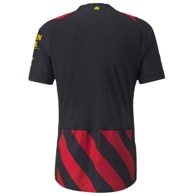 2022-2023 Man City Authentic Away Shirt (HAALAND 9) - premium