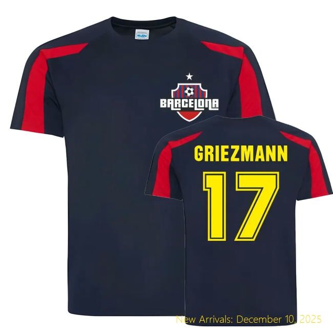 Barcelona Jersey - Featuring Griezmann - Breathable Material