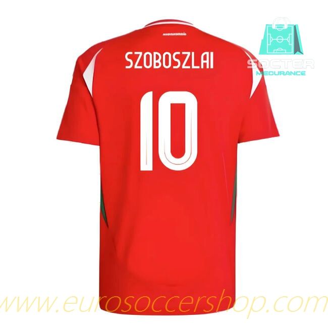 2024/25 Campaign Hungary Authentic Home Shirt (SZOBOSZLAI 10)