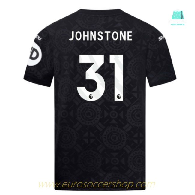 2025-2026 Wolves Goalkeeper Home Shirt (Black) - Kids (Johnstone 31)