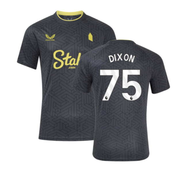Everton 2024-20 Away Football Shirt with Dixon Printing S