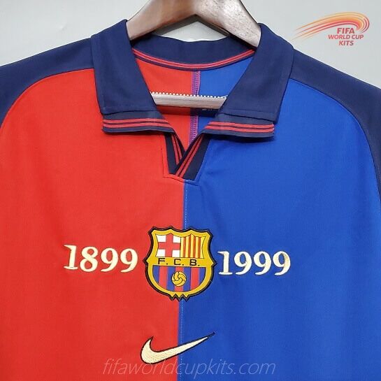 Barcelona 99-00 Home Football Kit