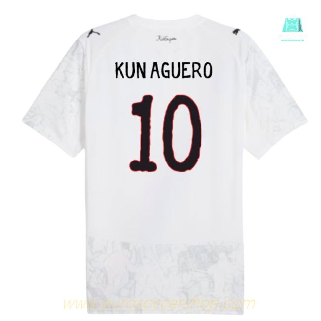 2025-2026 KIDSUPER x Manchester City CWC Shirt (White) (Kun Aguero 10)