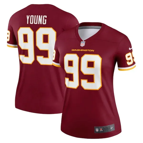 None Chase Young Team Jersey - Burgundy | NFL Player Jersey | NFL Foot