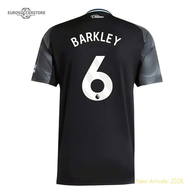 Premium 2025-2026 Aston Villa Away Shirt (barkley 6) - Premium