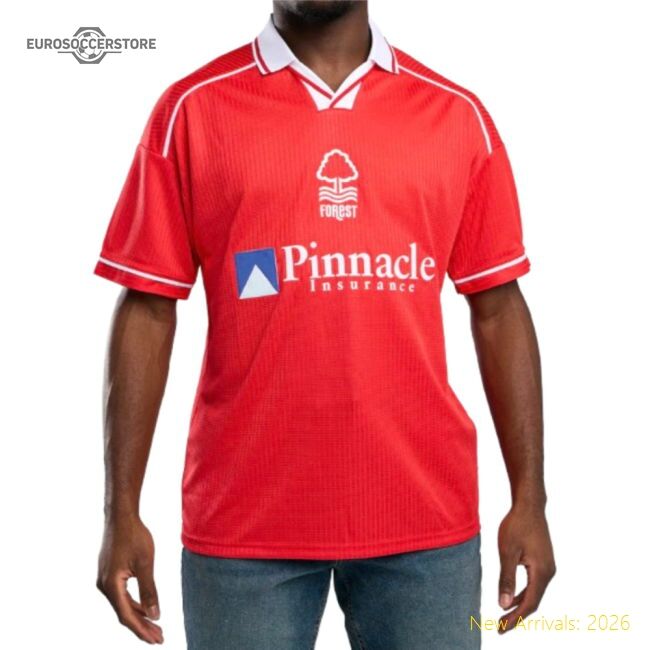 Official 1998-2000 Nottingham Forest Home Retro Shirt (stone 7)