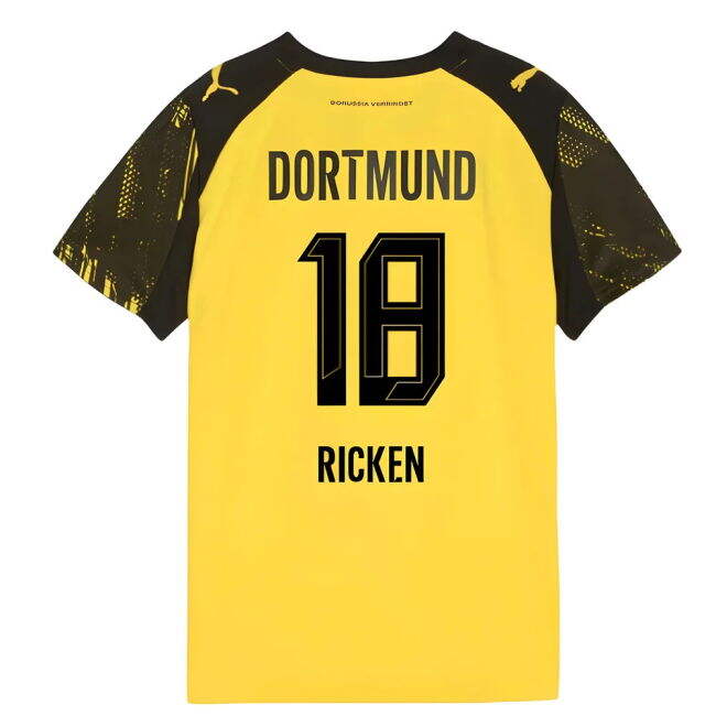 Premium 2025-2026 Borussia Dortmund Home With Special Edition Design