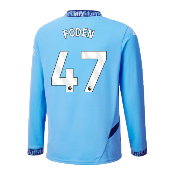 Foden 47 Official Licensed Man City Home Supporter Shirt for Kids