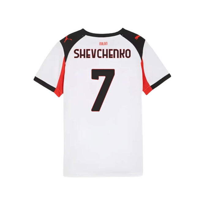 High Performance Intense Acm Ac Milan Away Shirt Kids Shevchenko #...
