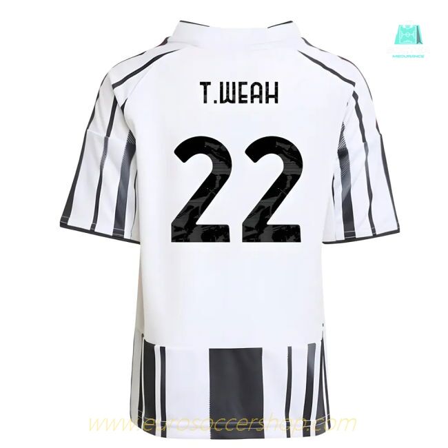 2025-2026 Juventus Home Mini Kit (T.Weah 22)