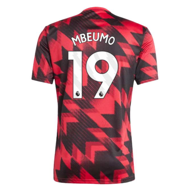 Pro Series Loyal Football Man Utd Pre Match Shirt Red Mbeumo #19 F...