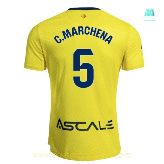 2025-2026 Villarreal Home Shirt (C.Marchena 5)